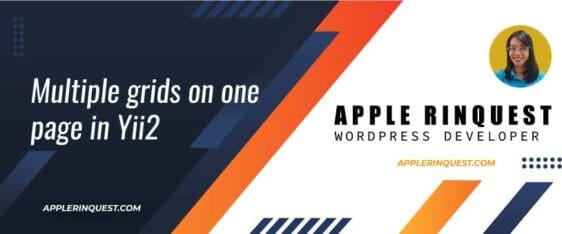 Multiple grids on one page in Yii2