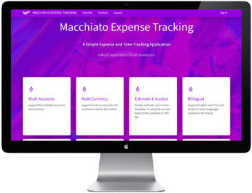 expense tracking Yii2 app