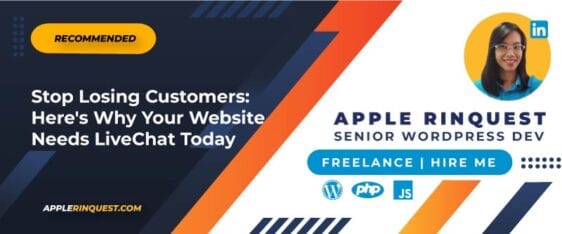 Stop Losing Customers: Here's Why Your Website Needs LiveChat Today