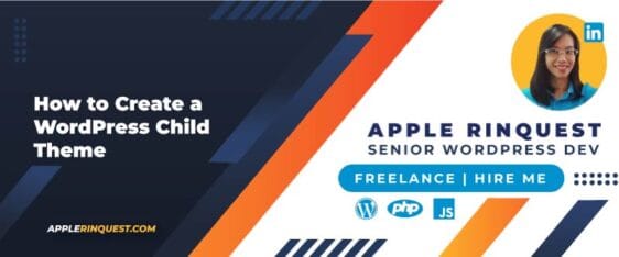 How to create a WordPress child theme