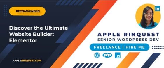 The Most Advanced Website Builder Plugin - Elementor