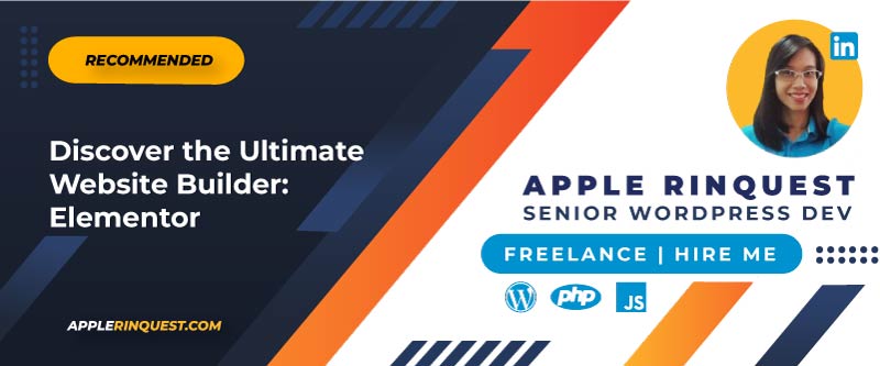 The Most Advanced Website Builder Plugin - Elementor