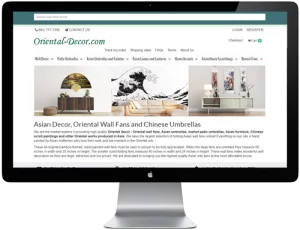 Oriental decor - Template with HTML/CSS/JS built by Apple Rinquest | Freelance WordPress/PHP Developer