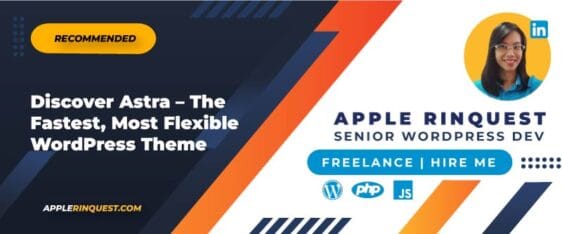 Discover Astra – The Fastest, Most Flexible WordPress Theme