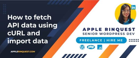 How to fetch API data using cURL and import data into Excel