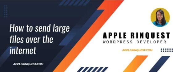 How to send large files over the internet