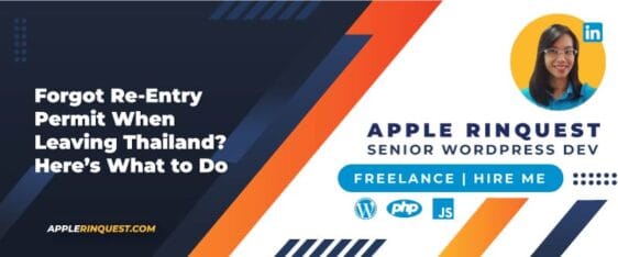 Forgot to apply for Re-Entry Permit?