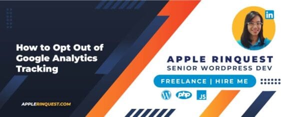 How to Opt Out of Google Analytics Tracking