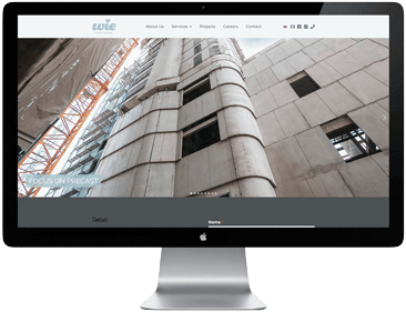 Wie is seeking someone who is trustworthy and reliable to build a professional website that looks clean and modern for the company.