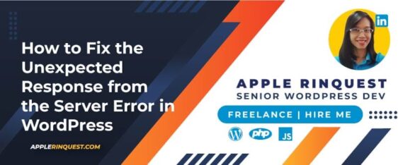 How-to-Fix-the-Unexpected-Response-from-the-Server-Error-in-WordPress