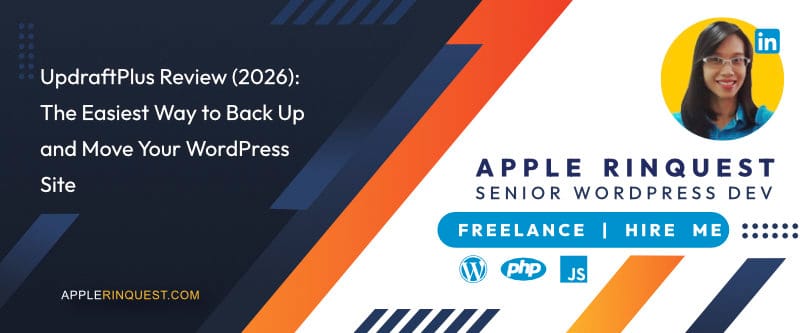 UpdraftPlus Review (2026): The Easiest Way to Back Up and Move Your WordPress Site